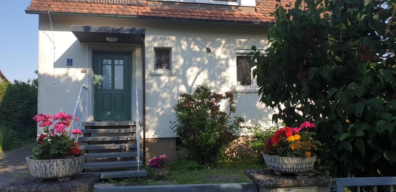 Frisch renoviert mit Dachterrasse - Genieße Ruhe und Grün nahe Neustadt Aisch Neustadt an der Aisch Exterior foto
